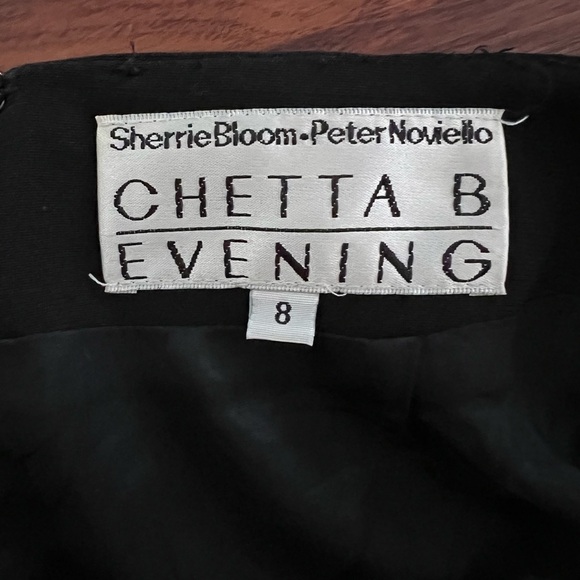 Vintage Chetta B Elegant Fringe Skirt - Picture 2 of 7